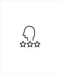 skill icon,vector best line icon.