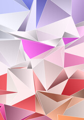 Abstract Low-Poly background. triangulated texture. Design 3d. Polygonal geometrical pattern. Triangular modern style