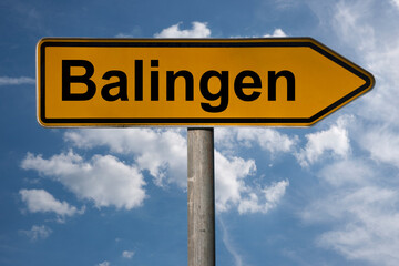 Wegweiser Balingen