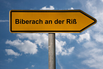 Wegweiser Biberach an der Riß