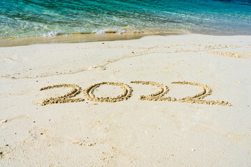 The year 2022 in the sand