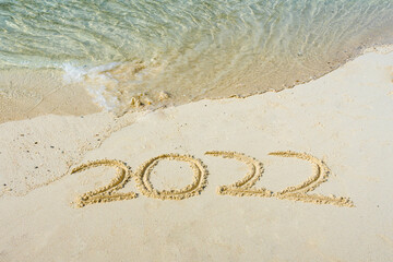 The year 2022 in the sand