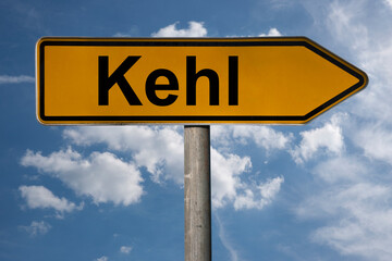 Obraz premium Wegweiser Kehl
