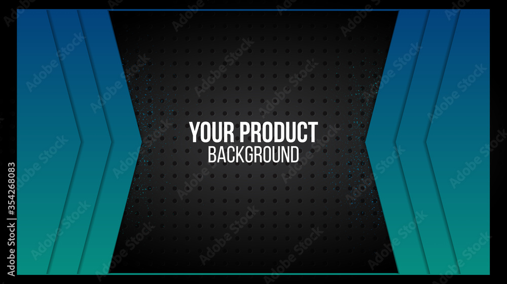 Poster abstract background gradient design with geometric fluid shapes composition.futuristic minimal patte