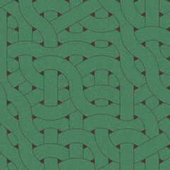 Colour Hexagon Tile Connection art background design illustration