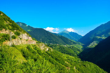 Fototapeta na wymiar Pontisches Gebirge Macka-Trabzon / Türkei
