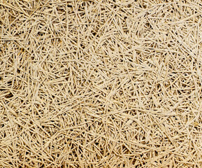 The texture of the wood, sawdust