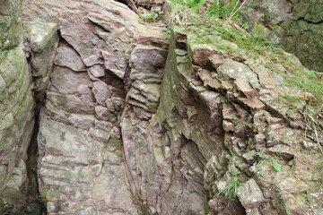 日本の山奥の景色