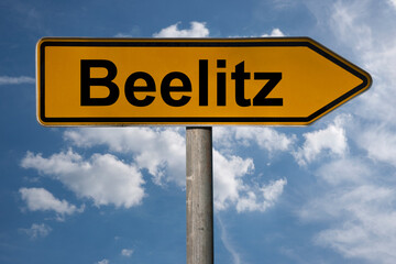 Wegweiser Beelitz