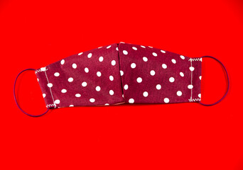 Home made face mask for everybody. Covid-19, coronavirus