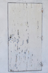 The Old Door with Cracked Paint Background
