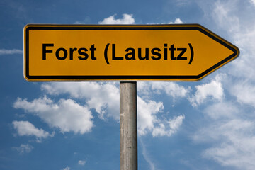 Wegweiser Forst (Lausitz)