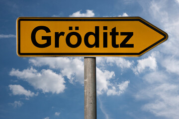 Wegweiser Gröditz