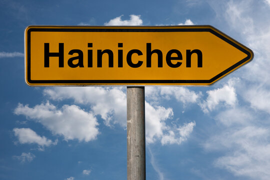 Wegweiser Hainichen