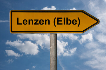 Wegweiser Lenzen (Elbe)