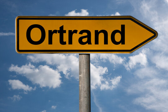 Wegweiser Ortrand