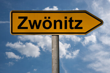 Wegweiser Zwönitz