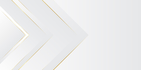 Modern abstract light silver background vector. Elegant concept design with golden line. Vector illustration design for presentation, banner, cover, web, flyer, card, poster, wallpaper, texture, slide