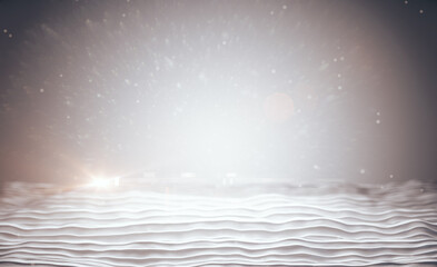 Abstract white wave background texture.