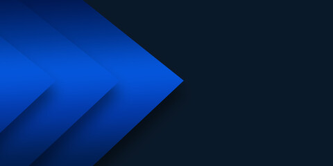 
Blue angle arrow overlap background on space for text and message artwork design 
