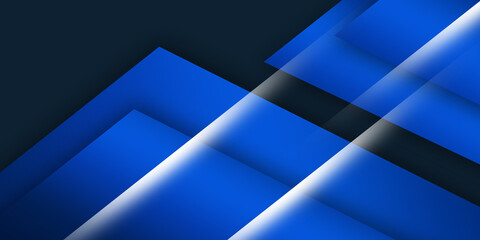 
Blue angle arrow overlap background on space for text and message artwork design 