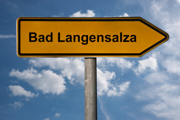 Wegweiser Bad Langensalza