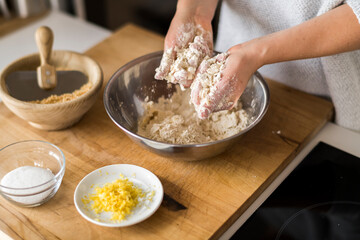 Selbstgemachtes Brot backen