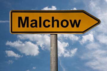 Wegweiser Malchow
