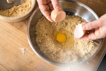 Selbstgemachtes Brot backen