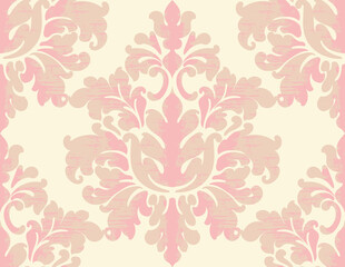 Damask vintage texture. Classic background with oriental elements