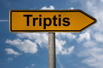 Wegweiser Triptis