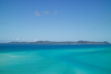Fototapeta na wymiar Whitehaven Beach in Whitsunday Island in QLD Australia 