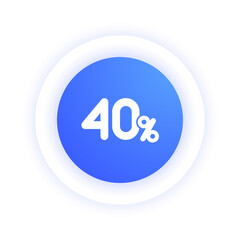 40% -  Icon