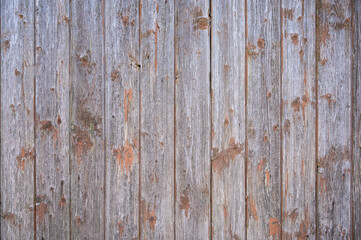 rustic wooden wall as background or structure