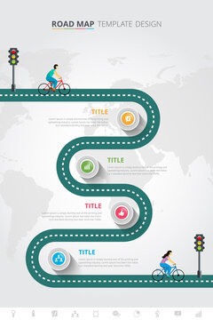 Roadmap Infographic Template