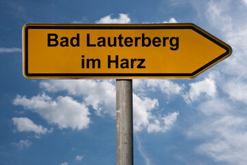 Wegweiser Bad Lauterberg im Harz