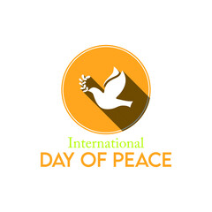 Vector illustration on the theme of International day of Peace observed each year on September 21st across the globe.