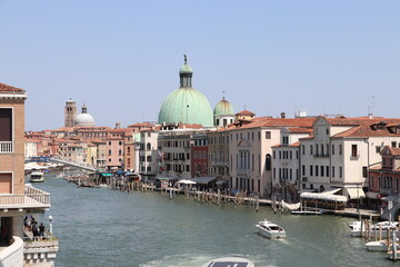 Naklejka premium Grand canal in venice, Italy
