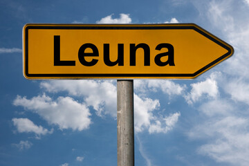 Wegweiser Leuna