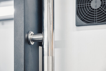 Knots and details of industrial machine tools close-up