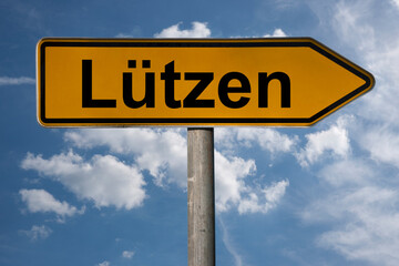 Wegweiser Lützen