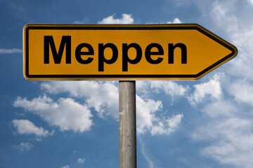 Wegweiser Meppen