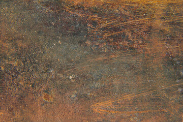 Rusty metal texture closeup. Old background.
