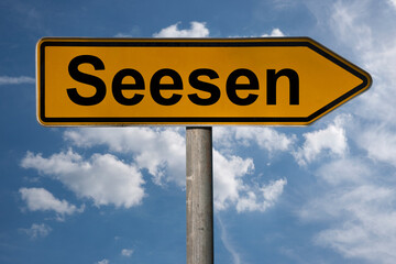 Obraz premium Wegweiser Seesen