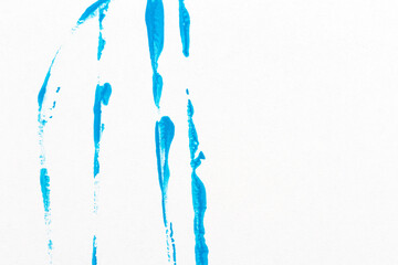 Blue lined abstract acrylic background