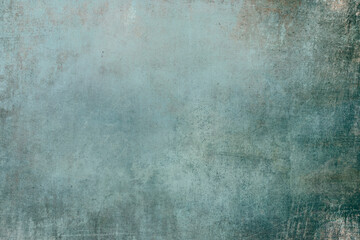 Old blue grungy wall
