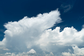 Naklejka na ściany i meble cloudscape of view at thailand