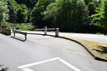 leerer Parkplatz