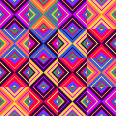 Seamless African pattern. Ethnic seamless design for background or wallpaper