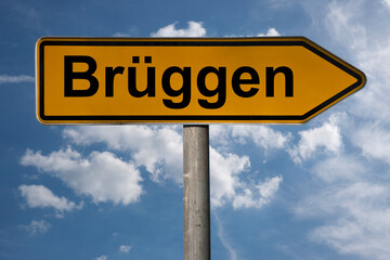 Wegweiser Brüggen
